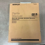Caterpillar CB-214D 224D 225D Parts Manual Book Catalog Vibratory Compactor. Fixed Price $27.99.