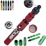 2X ALL-IN-1 Pipe Windproof Butane Refillable Torch Lighter Click-n-hit New. Fixed Price $11.54.