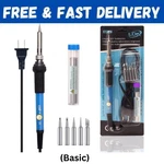 Ldk Soldering Iron Kit Electric 60W 110V Adjustable Temperature. Fixed Price $13.97.