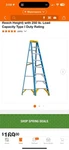 Werner FS108PS Fiberglass Step Ladder - Ft., 250LB.. Fixed Price $70.00.