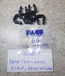 Lot Of (6) New! Pace 1211-0002 Hose Cord Black Plastic Clip/clamp. Fixed Price $12.95.