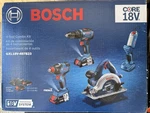 Bosch V, Tools Combo Kit With Case Charger And Batteries GXL18V-497B23. Fixed Price $296.60.