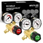 Rx Weld Oxygen Acetylene Regulator Set CGA580 CGA540 CGA200 Portable Rv. Fixed Price $93.99.