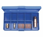 Miller Electric, 25 Mig Gun Consumable Kit, For .035 Wire. Fixed Price $80.63.