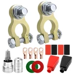 Car Battery Terminal Connector Kit, Heavy Duty Vehicle Positive Negative Set .... Fixed Price $12.20.