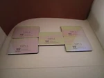 Vintage Lot Of 5 Ywca Santa Clara Valley Magnetic Credit Card Holders. Fixed Price $9.99.