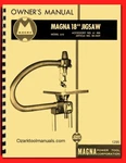 Shopsmith Magna 18" Jig/scroll Saw Attachment Model 610 Owner Parts Manual 1295. Fixed Price $12.50.