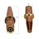 Acetylene Cutting Tips SC12-0 Compatible With Smith 3/8" Qty. Fixed Price $27.90.