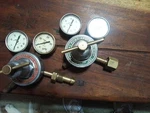 Vintage Power Kraft Oxygen/ Acetylene Regulators. Fixed Price $50.00.