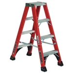 Louisville FM1404HD Twin STEPLADDER,FBRGLS,IAA,4FT,FM1400HD 1CMT6. Fixed Price $326.44.