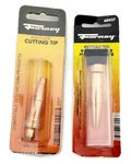 Forney Lot Of Acetylene Cutting Tips 60448 Size 1 & 60427 New. Fixed Price $13.00.