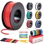 Plusivo 22 Awg Silicone Wire Kit 6 Colors, 23FT Each, Stranded Copper. Fixed Price $23.91.