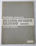 1982 & Up Oem Suzuki SE1200, SE1800, SE2500 Generator Service Repair Shop Manual. Fixed Price $15.99.