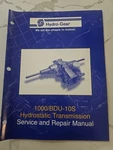 Gear 1000/BDU-10S Hydrostatic Pump Service Book Manual. Fixed Price $22.00.