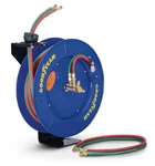 Goodyear Retractable Welding Reel - Twin Oxygen Acetylene Rubber Hoses, .... Fixed Price $308.61.