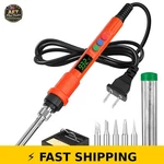 Q-ming 120W Led Digital Soldering Iron Kit With Smart Temperature Control. Fixed Price $24.99.