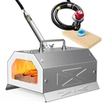 Nelyrho Propane Blacksmith Forge Kit With 30PSL Requlator, 1 Burner, Silvery. Fixed Price $114.20.
