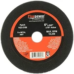 Firepower 1423-3188 Type Abrasive Cut-off Wheel For Metal, 6-INCH Diameter,. Fixed Price $15.47.