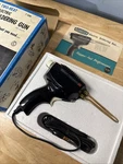 Vintage Sears Craftsman Black 200 Two Heat Electric Soldering Gun #5281. Fixed Price $90.00.