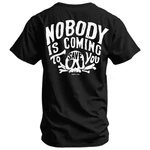 Nobody Is Coming To Save You Tactical Shirt With Skull Graphic Design, Hardcor. Fixed Price $19.89.