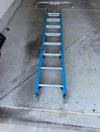 Werner 16FT Fiberglass Ladder W/ Stabilizer Bar FE1016-2 Pickup Only Zip 19348. Fixed Price $150.00.