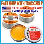 3PC Tin Lead Free 1MM 60/40 Rosin Core Flux Soldering Welding Iron Wire. Fixed Price $11.95.
