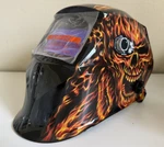 Weldpro Welding Helmet Mask Fire & Skull Flame Solar Auto-darkening Mig Arc Tig. Fixed Price $42.95.