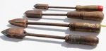 Forged Soldering Iron 14" Wood Handle Lot Of Shipwright Antique 1800S. Fixed Price $24.87.