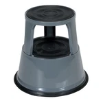 Vestil STEP-17-GY Steel Rolling Stool With Powder Coat Finish, 17-1/8" Top. Fixed Price $154.00.