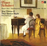 Demus & Badura-skoda Piano 4 Hands Schubert Grand Duo, Variations Etc Basf 2LP. Fixed Price $20.00.