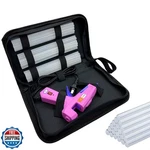 Liumai Glue Gun, Hot Kit With 30 Sticks, Mini. Fixed Price $20.00.