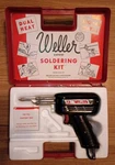 Vintage Weller Model 8200 Dual Heat Soldering Gun Kit, Original Red Case. Fixed Price $33.53.