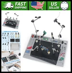 Magnetic Helping Hands Soldering Station With 6 Arms Heat-resistant Mat. Fixed Price $79.99.