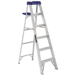 6 Ft. Aluminum Step Ladder With 250 Lbs. Load Capacity Type Duty Rating. Fixed Price $224.90.