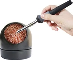 Soldering Iron Tip Cleaner With Copper Wire Ball & Metal Base Holder. Fixed Price $8.29.