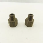 Qty 2 Western Enterprises #BA-6-4HP Npt Brass Adaptor 3/8 Female X 1/4. Fixed Price $10.99.