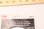 Oatey Universal Shower Strainer Stainless Steel Rubbed Bronze 4-1/4" 42017. Fixed Price $8.54.