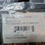 Tregaskiss Threaded Contact Tip, 403-12-35-25 Wire Size 0.035", Tough Lock. Fixed Price $37.98.