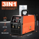 Hitbox 3 Mig Welder Gasless Stick Lift Tig Welding Machine 110V 220V Us. Fixed Price $119.99.