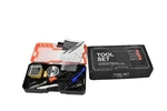Soldering Iron Kit Tool Set With Wire Paste Pump Tips Stand Case Manual. Fixed Price $14.99.