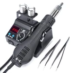 8858V Hot Air Rework Station Kit With Compact Size Integrated Nozzle Holder 3. Fixed Price $65.57.