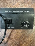 Soldering Iron 400W 120V Solid State Control Black F. Fixed Price $18.00.
