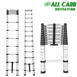 Aluminum Non-slip Telescoping 10.5/12.5/14.5FT Folding Extension Ladders. Fixed Price $74.54.