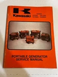 Kawasaki KG550A KG750A KG1100A KG1600A Service Manual Generator 99963-0046-01. Fixed Price $9.99.