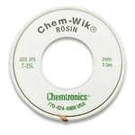 Chemtronics 7-25L Desoldering Wick Ft. 075 " Copper Rosin Braid. Fixed Price $36.86.