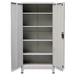 Office Cabinet File Filing With 2 Doors Steel Gray Vidaxl. Fixed Price $331.99.
