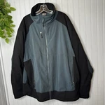 Gravel Gear Men Sz 2XL Insulated Soft Shell Jacket Black Gray Windbreaker Nwot. Fixed Price $36.98.