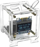 1SET ESP8266 Diy Electronic Display Mini Clock Kit With Shell Soldering Project. Fixed Price $13.89.