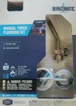 Bernzomatic PK1001KC Solid Brass Manual Torch Plumbers Kit 5 Peace New Sealed. Fixed Price $63.00.