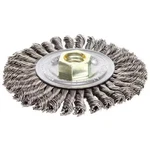 Weiler 94263 Twist Wire Wheel Brush, Threaded Arbor. Fixed Price $21.25.